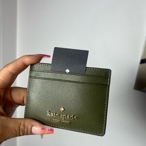 Kate Spade Green Card Holder